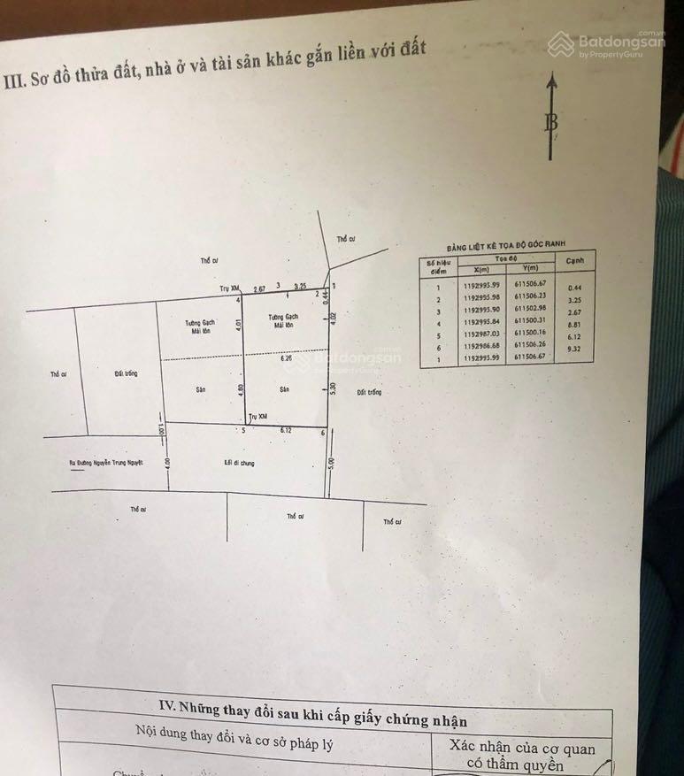 Chính chủ gửi bán lô đất hẻm xe ôtô đường nguyễn trung nguyệt, p. bình trưng đông, q2, tp thủ đức
