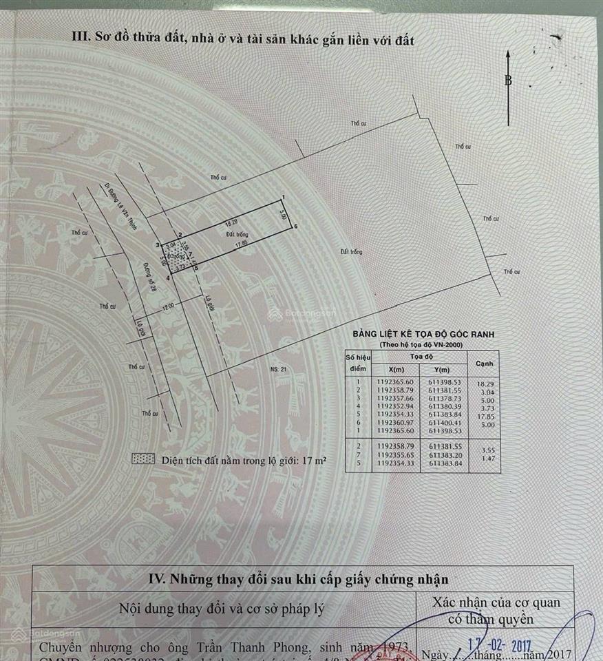 Chính chủ gửi bán lô đất mt đ. 28 ra lê văn thịnh p. cát lái, q2, tp thủ đức
