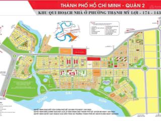 Chính chủ gửi bán lô đất mặt tiền trương văn bang phường thạnh mỹ lợi, tp thủ đức