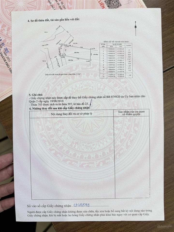 Cần bán 2 lô đất đường 14, phường bình trưng tây, q2, tp thủ đức
