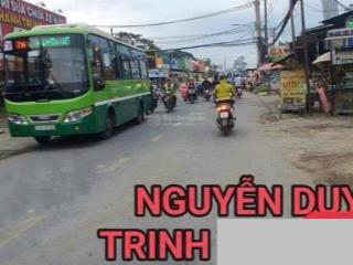 Chính chủ gửi bán nhanh lô đất mặt tiền đường nguyễn duy trinh phường long trường q9 cũ