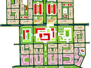 Chính chủ cần bán lô đất dự án kdc huy hoàng phường thạnh mỹ lợi (quận 2) dt 8x20m giá 261tr/m2