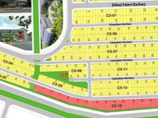 Chủ kẹt bán gấp lô đất 2 mặt tiền đường 60m tiền dãy c510 đối diện cổng c cát lái.  0901,300,222