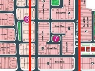 Bán lô đất dự án huy hoàng xây 6 tầng đường thông giá 279tr/m2
