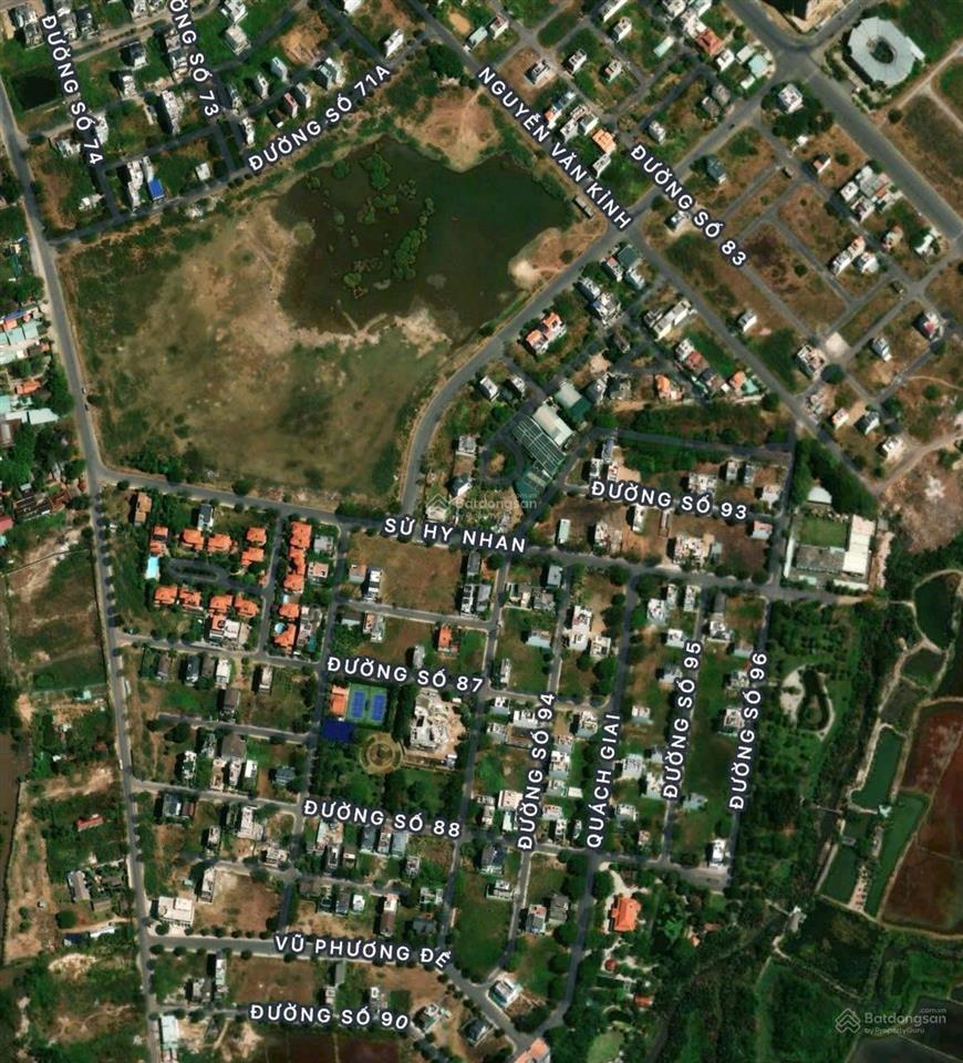 Đất biệt thự thủ thiêm villa(thạnh mỹ lợi cũ )  mt vũ phượng đề ( lg 20m ) ,226m2 ,170 triệu/m2