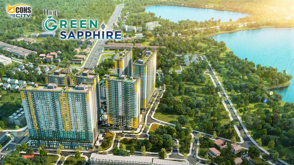 Bán căn hộ bcons city green shapphire, tt trước chỉ 320 triệu, cuối 2025 giao nhà