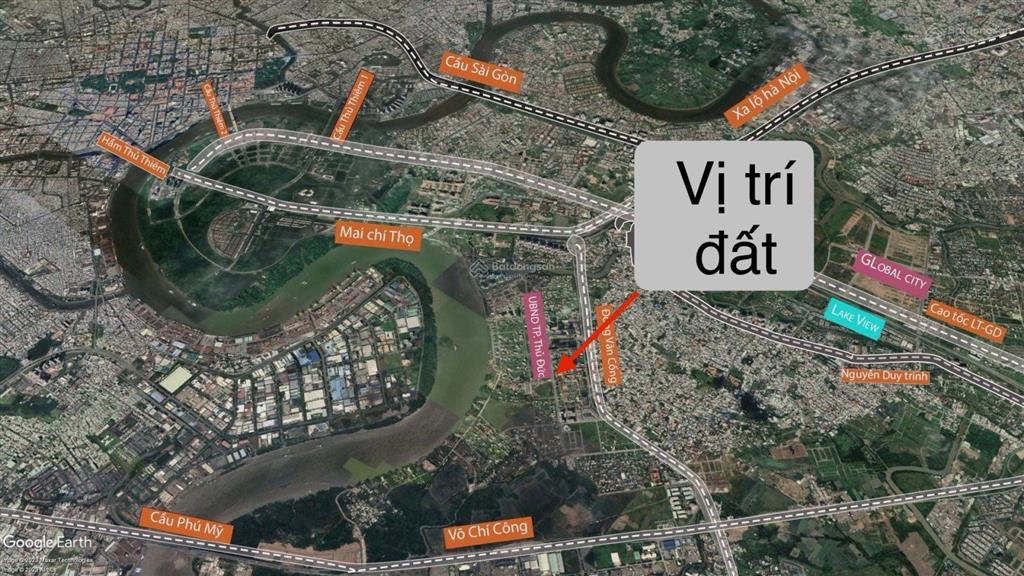 Kẹt tiền cần bán đất thạnh mỹ lợi quận 2, ngay ubnd tp. thủ đức, dt 129,5m2 sổ đỏ, giá 18 tỷ