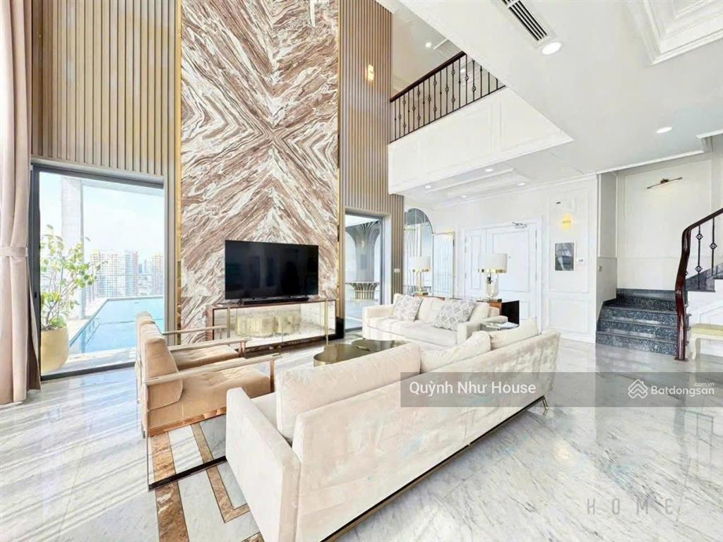 Nhà thật  tin thật || penthouse pool  dt 391m2  view trực diện sông không che  giá 75 tỷ