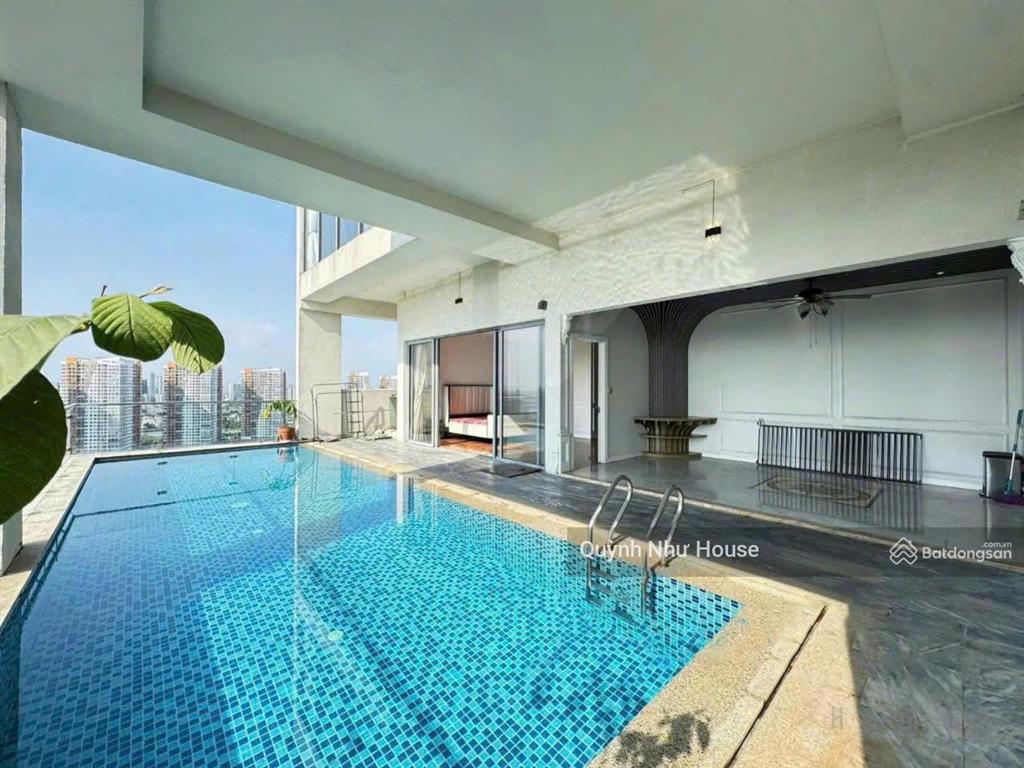 Nhà thật  tin thật || penthouse pool  dt 391m2  view trực diện sông không che  giá 75 tỷ