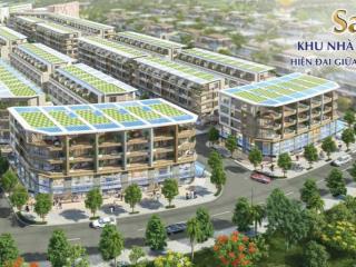 Shophouse sari town, dtsd ~480m², giá thuê 115 triệu/1tháng, mỗi sàn thuê 26.5 triệu/1tháng