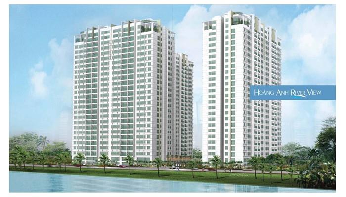 Bán gấp căn hộ hoàng anh river view căn góc diện tích 162,65m2, view sông