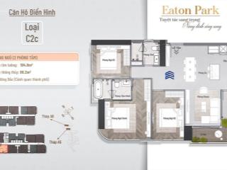 Bán nhanh căn hộ góc 3pn đẹp nhất tháp a5  eaton park