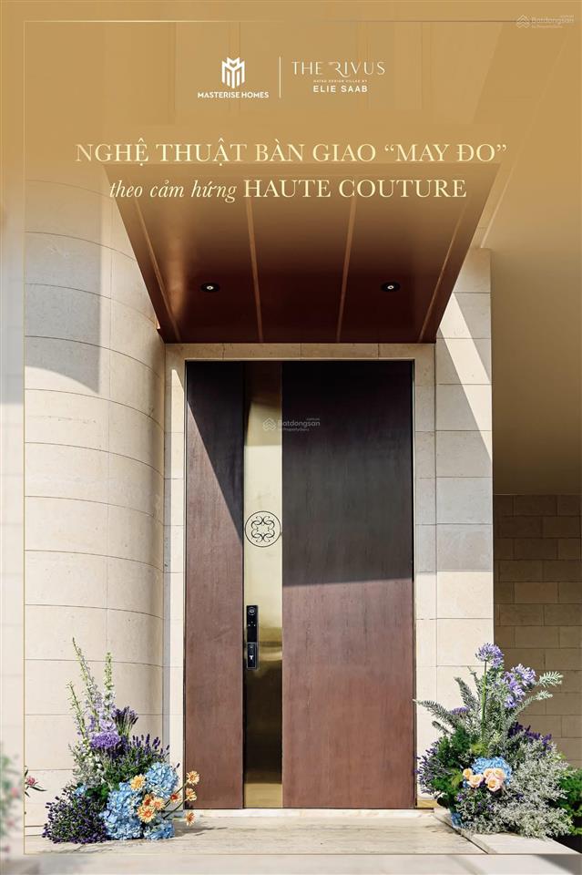 Dinh thự rivus dành riêng cho giới tinh hoa  bán đảo tỷ phú thiết kế may đo từ elie saab