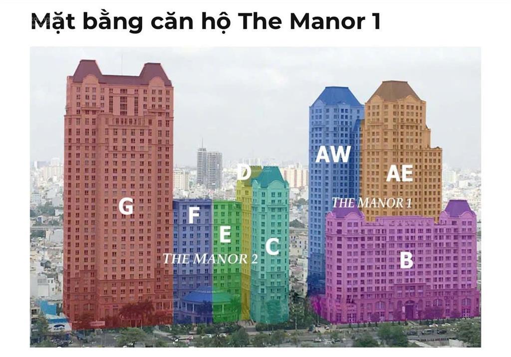 The manor bán căn hộ 3 phòng ngủ dt 157m2 full nội thất, view sông sg cầu bason q1, 0932 190 ***