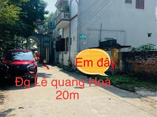 Bán lô đất trục chính kinh doanh tại dương xá, dương quang giá rẻ