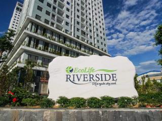 Giá cực kì ưu đãi căn ecolife 2 phòng ngủ, hướng đông nam, tầng cao, view sông. nhà mới 100%