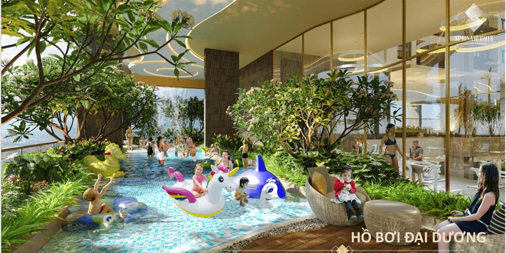 Bán căn hộ 1pn view đẹp tại simona heights, 2,3 tỷ, 45m2, quy nhơn, bình định