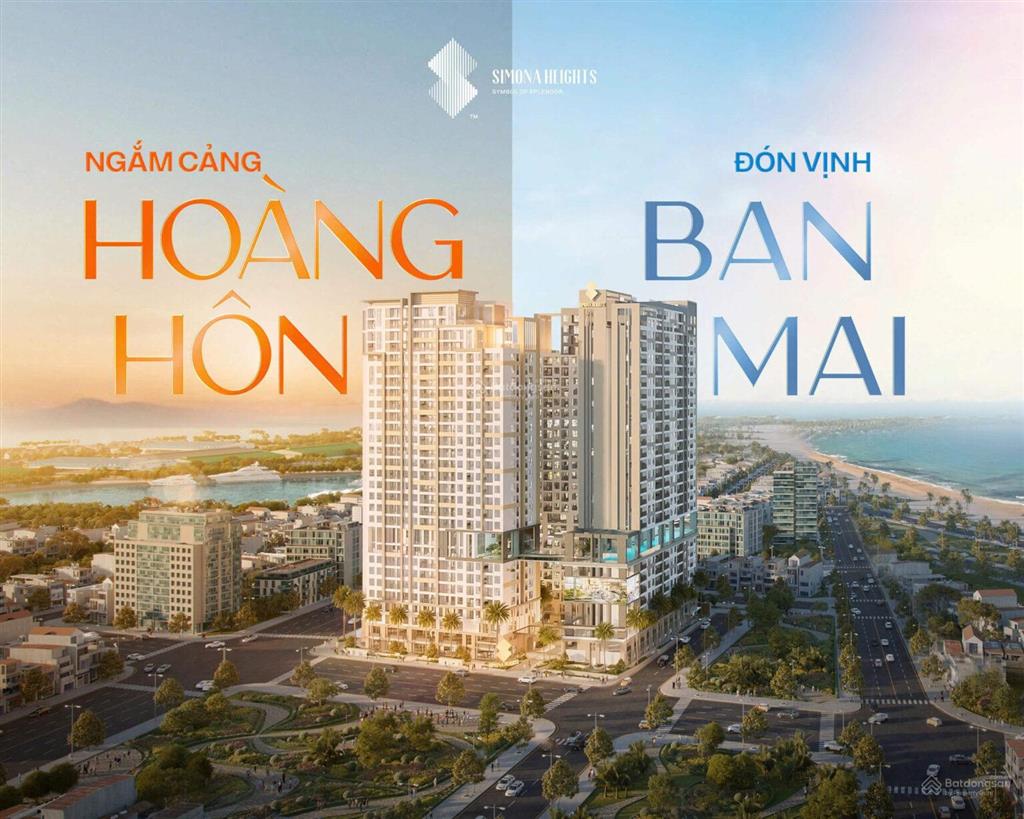 Bán căn hộ 1pn view đẹp tại simona heights, 2,3 tỷ, 45m2, quy nhơn, bình định