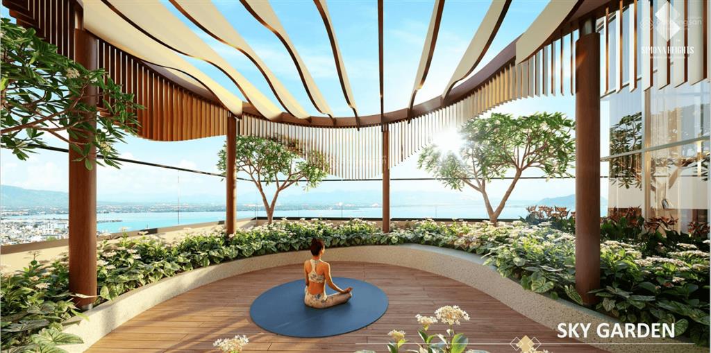 Bán căn hộ 1pn view đẹp tại simona heights, 2,3 tỷ, 45m2, quy nhơn, bình định