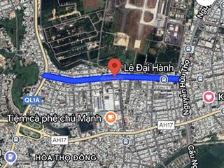 Đất mặt tiền đường lê đại hành . diện tích 200m2 ngang 10m ,