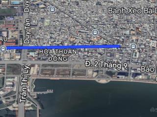 Đất mặt tiền đường núi thành, vị trí rất đắc địa. quận hải châu, tp. đà nẵng