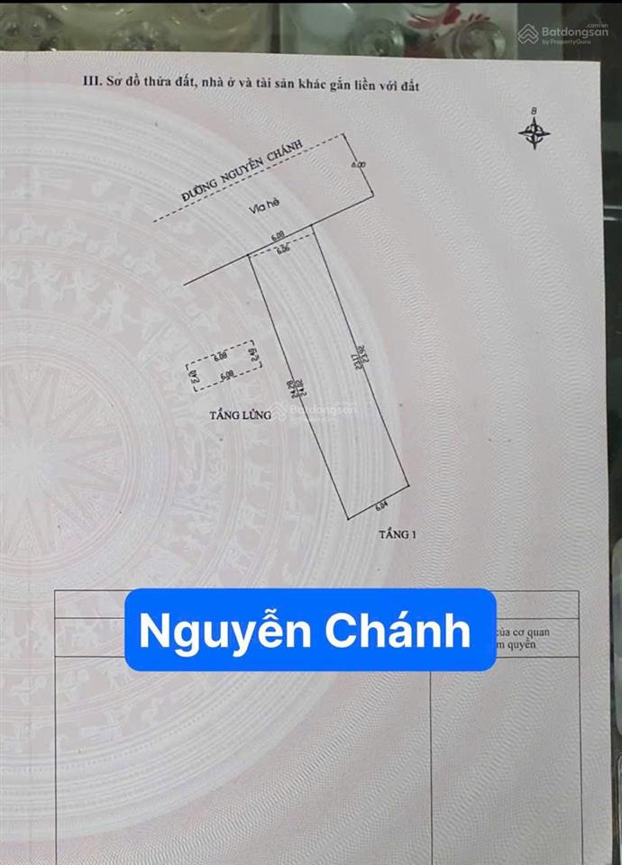 Đất mặt tiền đường nguyễn chánh , gần hoàng thị loan , nguyễn lương bằng , vị trí kinh doanh
