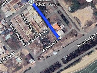 Góc 2 mặt tiền đường 7m5 trịnh khắc lập và xuân thiều 23 , diện tích 84m2 ngang 4m5 . giá 5,9 tỷ