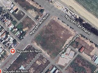 Siêu vip đất 2 mặt tiền đường nguyễn an ninh , sát biển nguyễn tất thành .
 dt 2700m2 ngang 60m