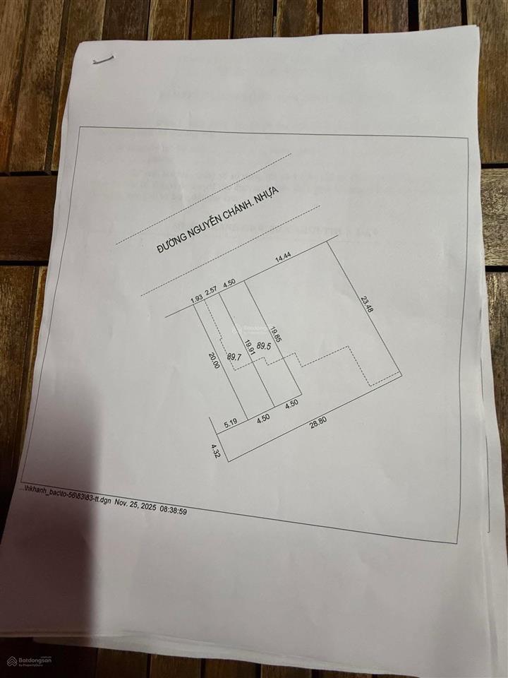 Cặp đất đường 10.5m nguyễn chánh  thông biển nguyễn tất thành  cách hoàng thị loan tầm 70m