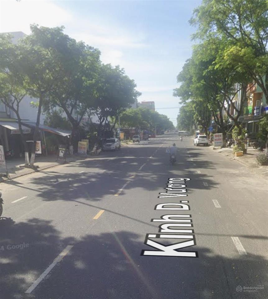 Đất mặt tiền kinh dương vương . hoà minh
 diện tích 100m2 ngang 4m5
 hướng đông bắc