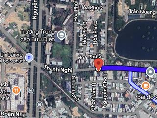 Đất đường 10m5 thanh nghị , trục thông nguyễn sinh sắc , nguyễn chơn diện tích 90m2.