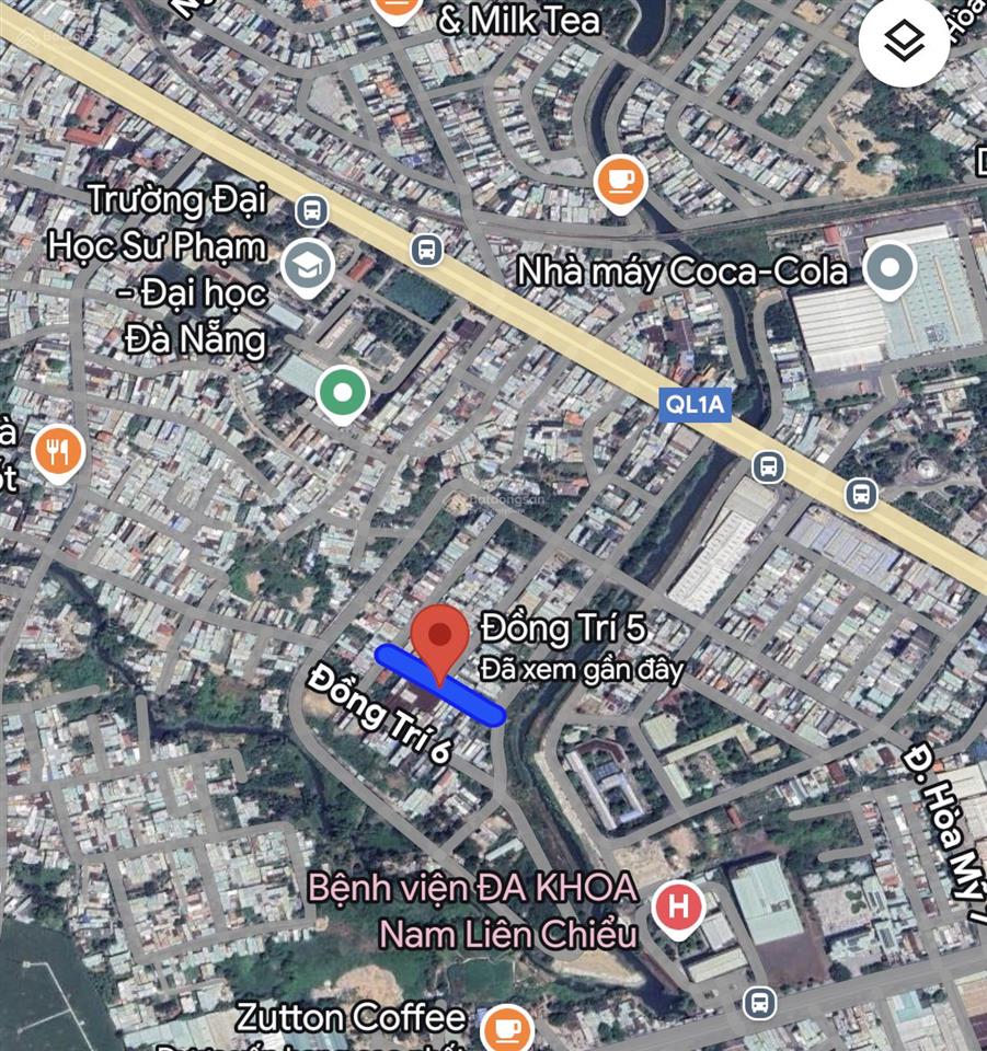 Đất mặt tiền đường đồng trí 5, gần đh sư phạm  diện tích 90m2 ngang 5m  hướng đông bắc