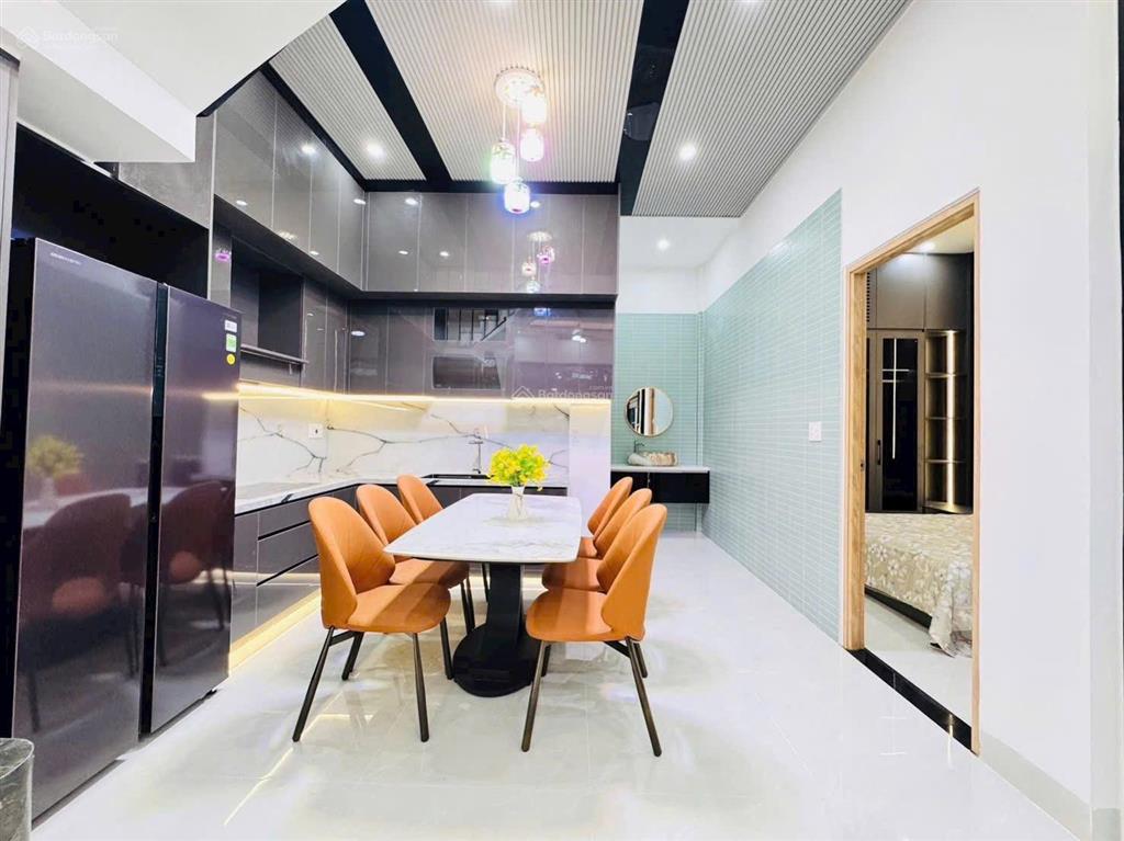 Nhà 2 tầng 2 mê. xây kiểu villar mini.  kiệt 283/.. tôn đản  an khê sau nhà mặt tiền