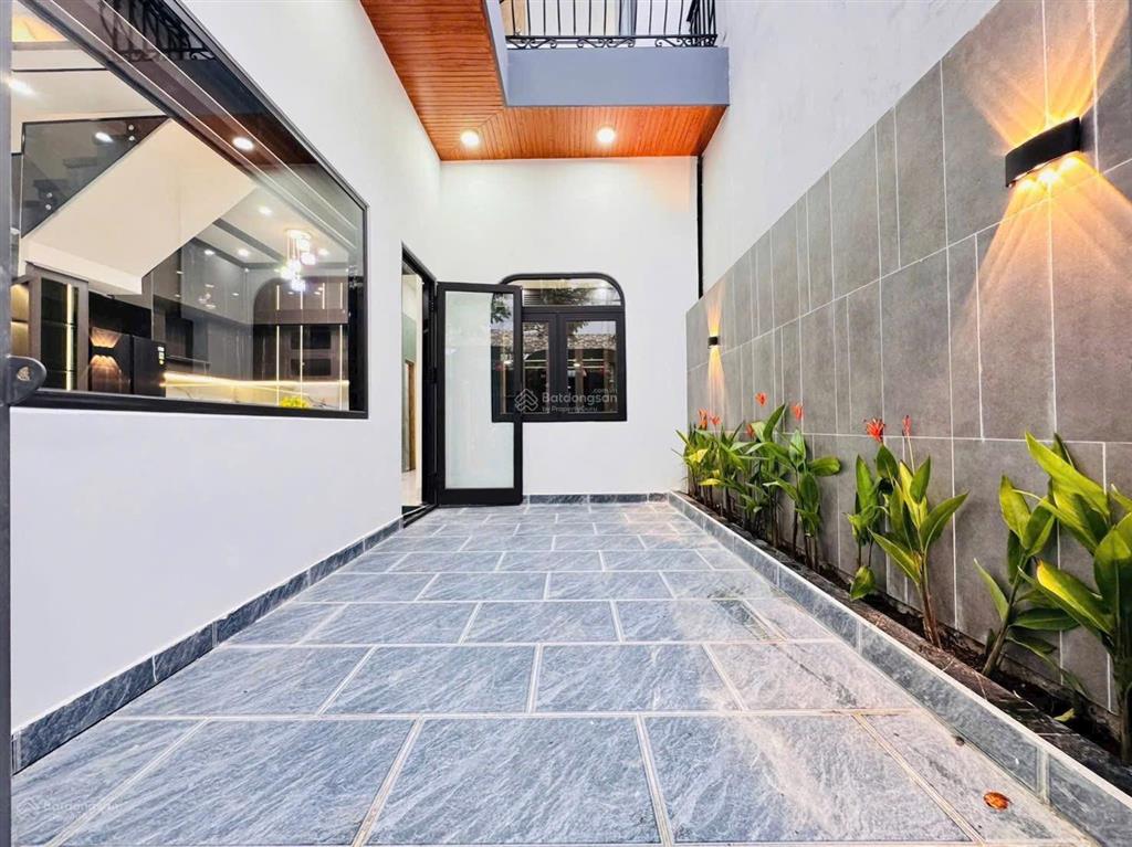 Nhà 2 tầng 2 mê. xây kiểu villar mini.  kiệt 283/.. tôn đản  an khê sau nhà mặt tiền