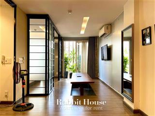 Trống sẵn căn hộ 2 phòng ngủ 1wc ban công japanese style, trung tâm quận 3