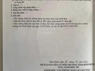 Bán vài lô đất mặt tiền hoàng văn thụ, quy nhơn