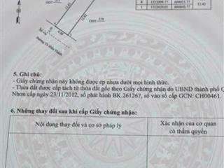 Bán lô đất mặt tiền tô hiến thành, quy nhơn