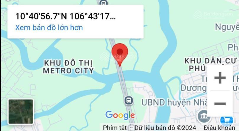 Bán đất biệt thự kdc bảo long, nguyễn hữu thọ, 30 triệu/m2, 163m2, nhà bè, hcm