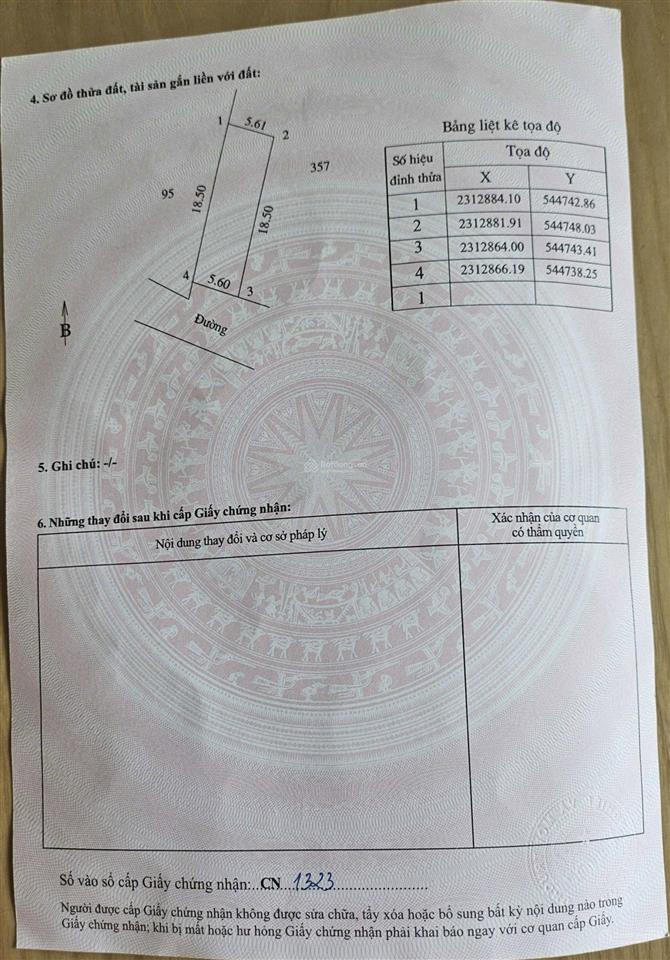 Bán đất liên nghĩa văn giang mt 5.6m, 3 mặt thoáng, sát khu đấu giá