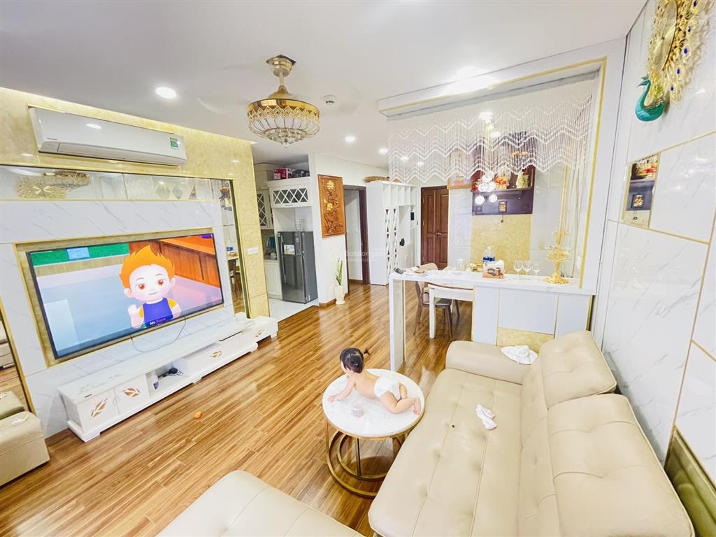 Bán căn hộ giá tốt tại chung cư t&t riverview vĩnh hưng, 98,7m2 3pn  2vs full nội thất