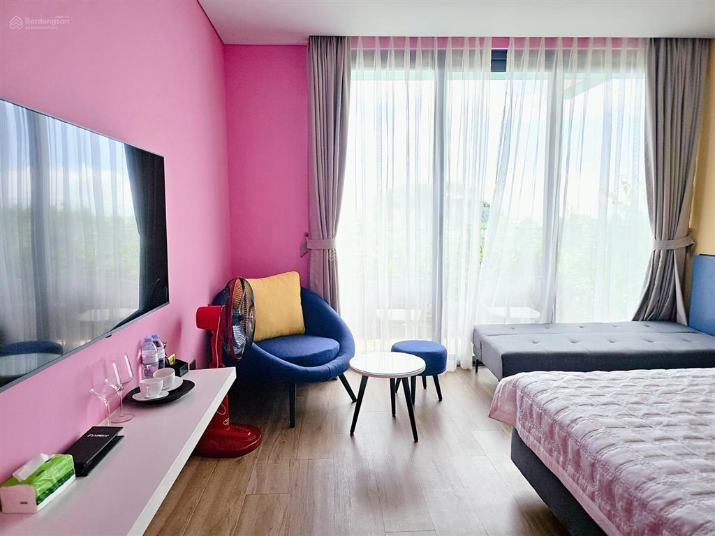 Bán nhanh căn hộ tòa khách sạn cao tầng ibiza, flamingo hải tiến, full nội thất. giá 1.x tỷ