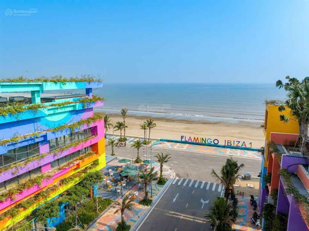 Bán nhanh căn hộ tòa khách sạn cao tầng ibiza, flamingo hải tiến, full nội thất. giá 1.x tỷ