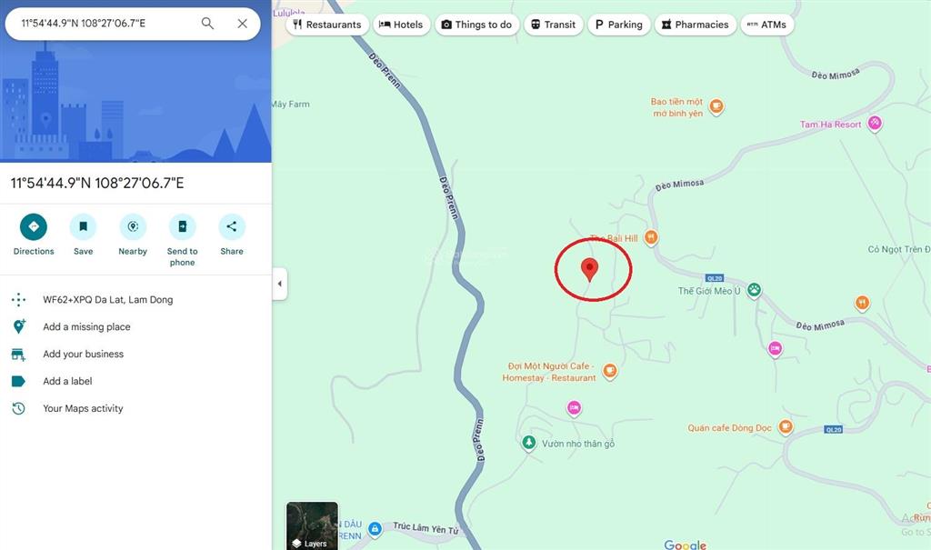Cần bán đất đèo prenn, p3, đà lạt