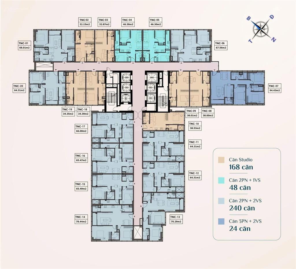 The ninety complex bán ngay căn 38m2 giá 3,5 tỷ vốn vào 720tr ngay tại ngã tư sở đống đa