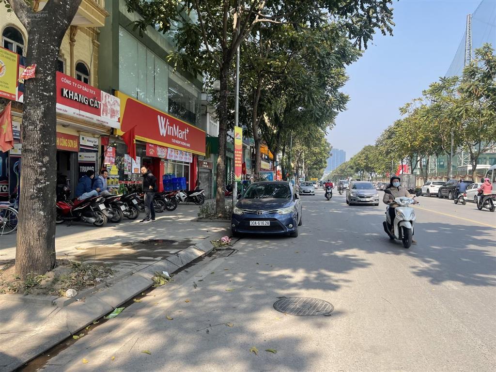 Hoa hậu mặt phố lô góc thanh xuân 170m mt 13m xây building 8 tầng thang máy quá đẹp