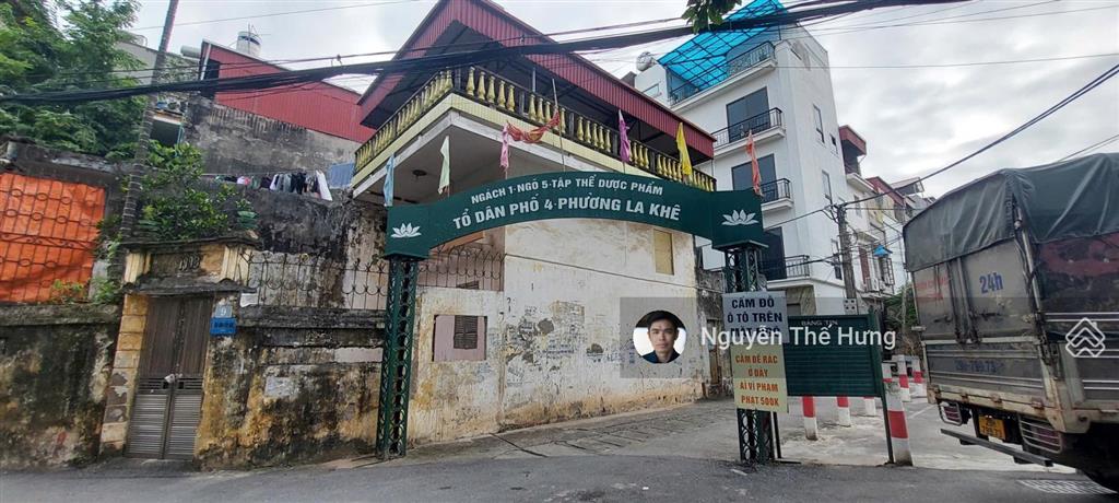 Bán đất ngô đình mẫn  la khê, 54m2 đg ôtô tránh, 3 mặt thoáng, vị trí kd. giá 13,xtỷ. 0984 672 ***