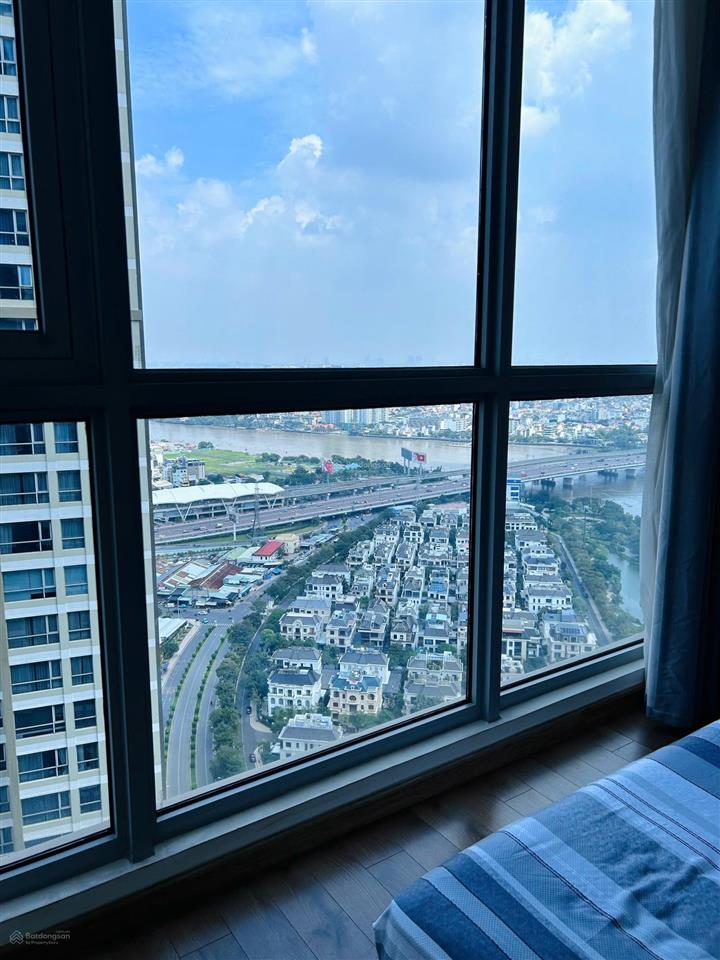 Bán 2pn vinhomes central park  view sông công viên, nhà nội thất cơ bản. dt 87,5m2,  0397 383 ***
