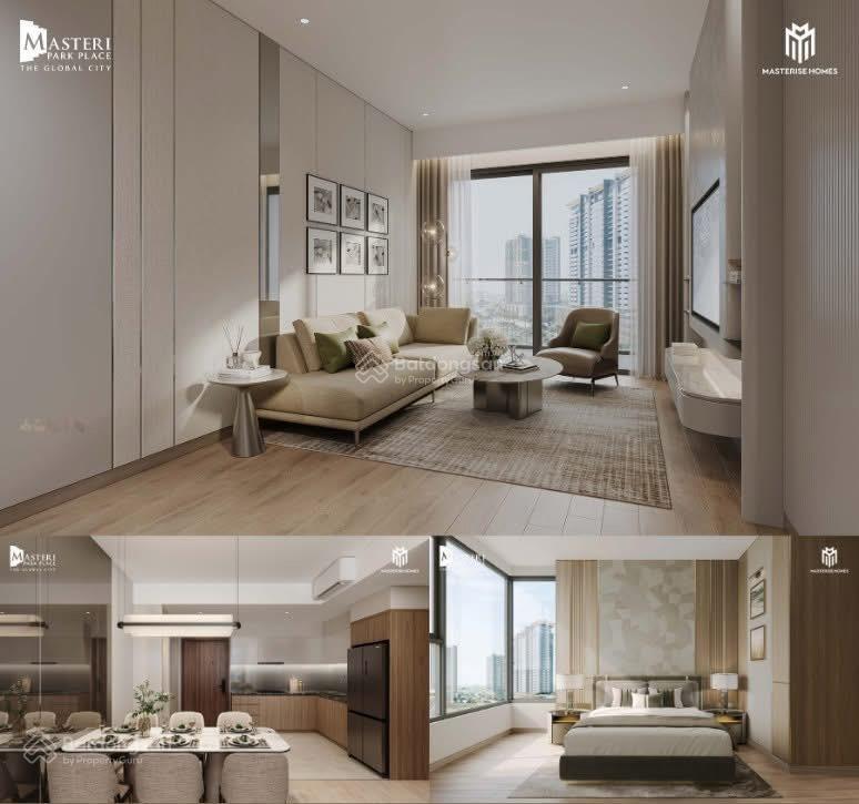 Độc quyền 1pn masteri park place 5.6 tỷ tầng trung view siêu thoáng