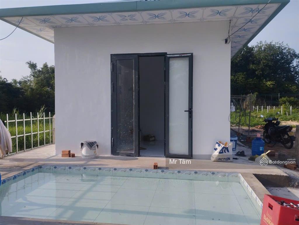 Lô đất tặng biệt thự mini mt đường trải đá xe tải, dt 1.036m2, có 955m2 thổ cư, xã thái mỹ