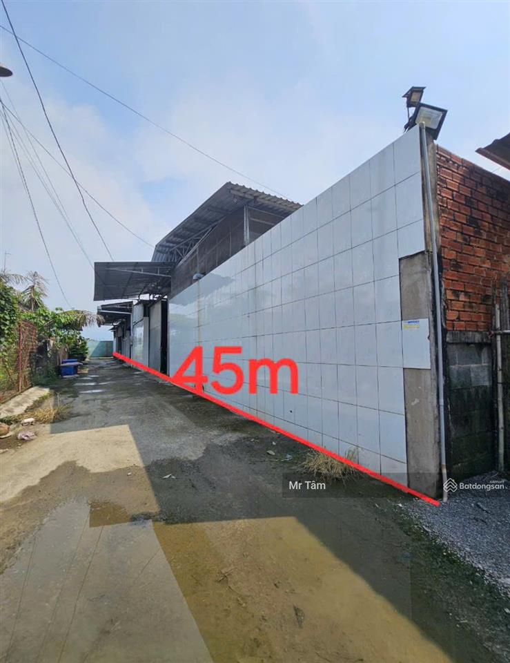 Bán xưởng xe tải 3,5 tấn, diện tích 1.071m2 full xưởng, tân thạnh đông